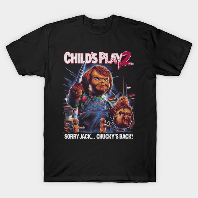 Child's Play, Horror Classic, Chucky T-Shirt by StayTruePonyboy